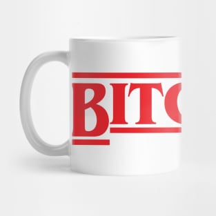 Bitcoin’ Stranger Things Hawkins Indiana Vecna The Upside Down Max Mayfield Eddie Munson Mug